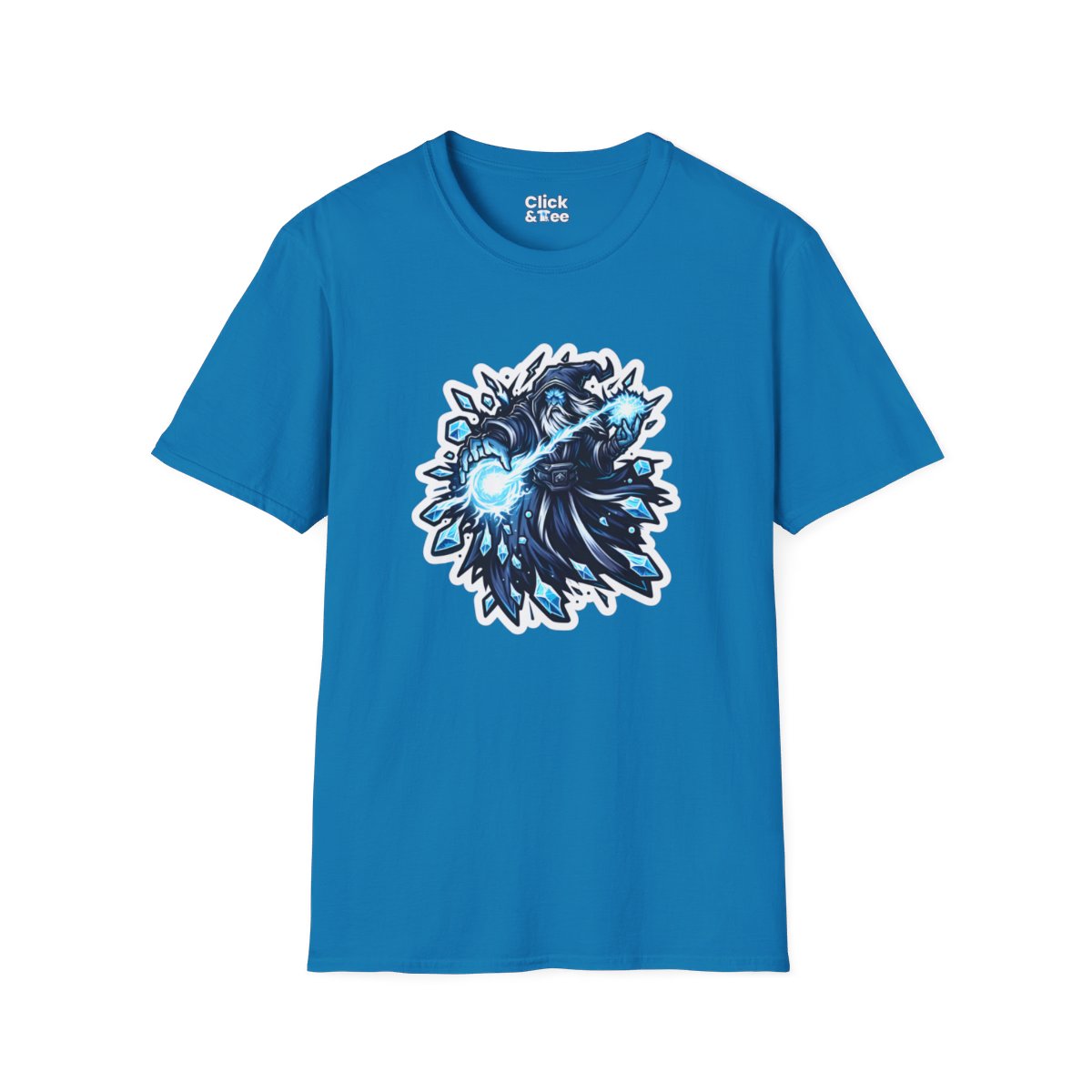 FuturisticIce wizard Unique T-Shirt Image 15