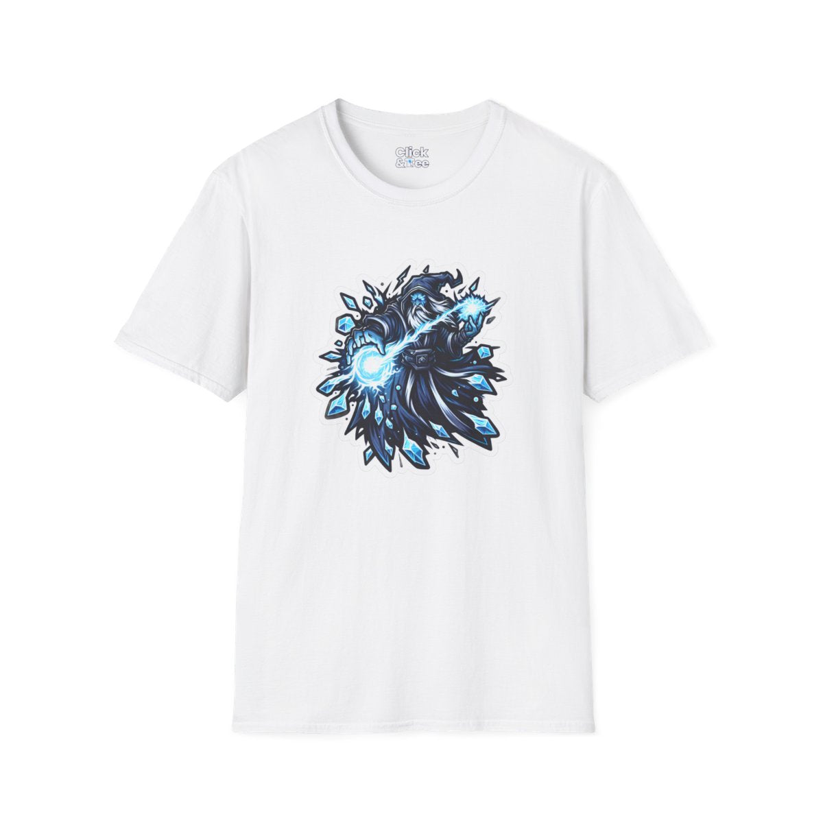 FuturisticIce wizard Tee Image 6