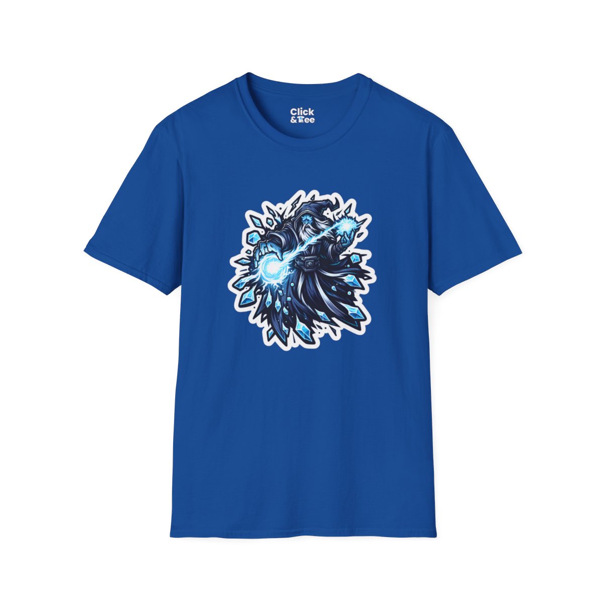 FuturisticIce wizard Unique T-Shirt Image 17