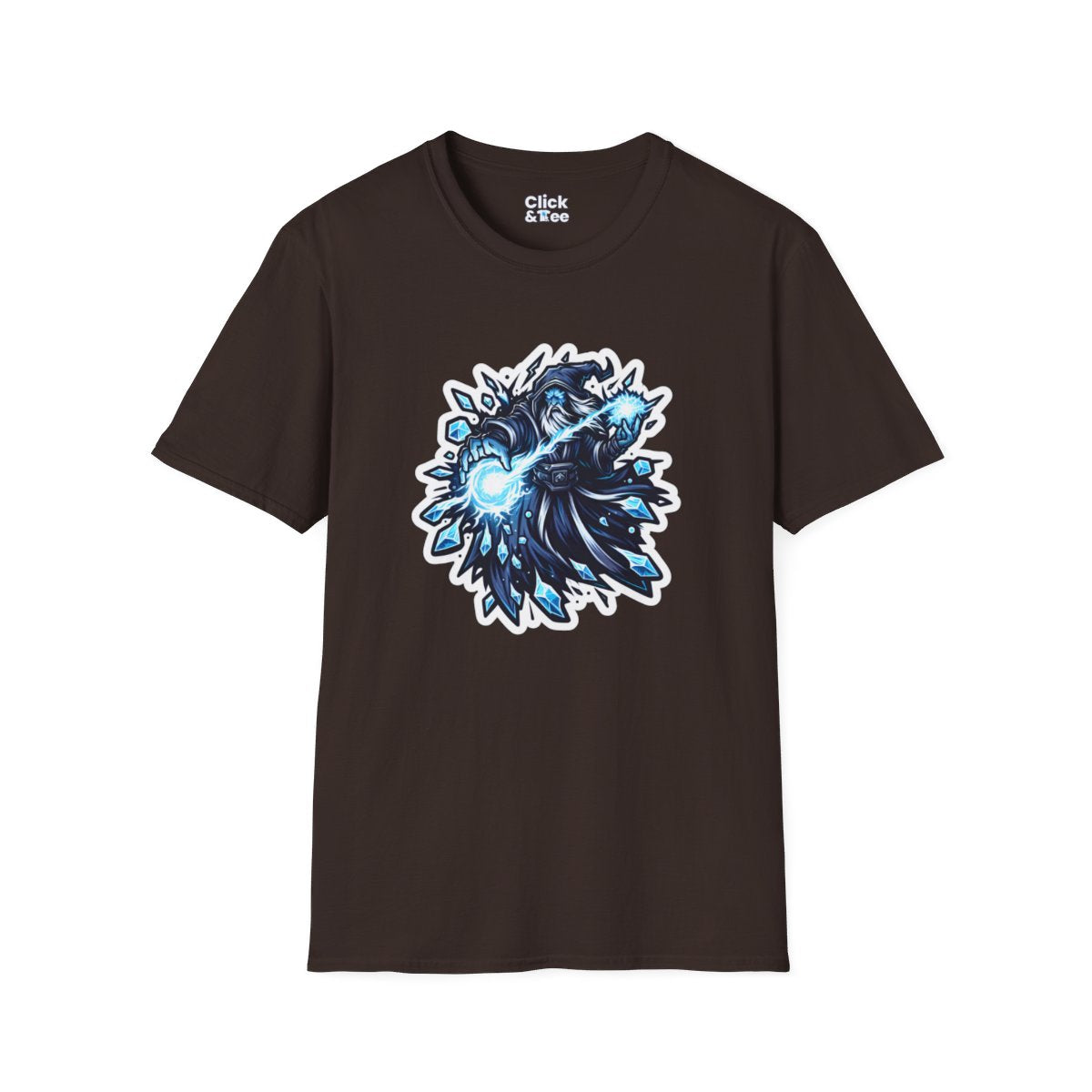 FuturisticIce wizard Unique T-Shirt Image 10