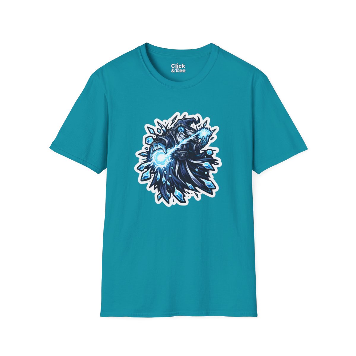 FuturisticIce wizard Unique T-Shirt Image 13
