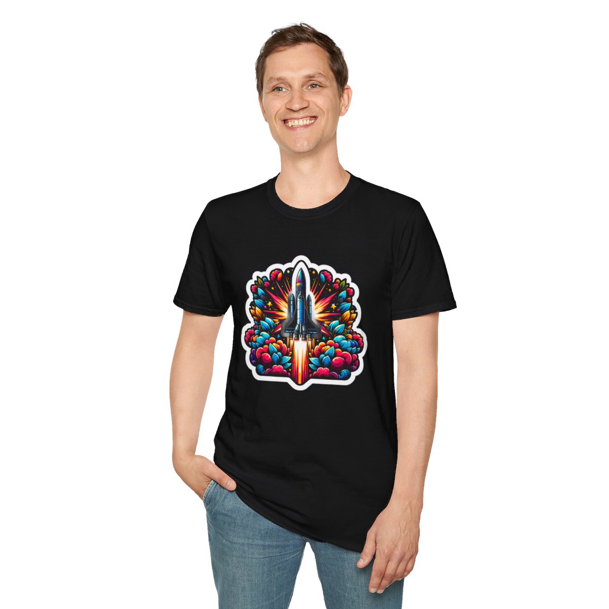 FuturisticExploding Unique T-Shirt Image 4