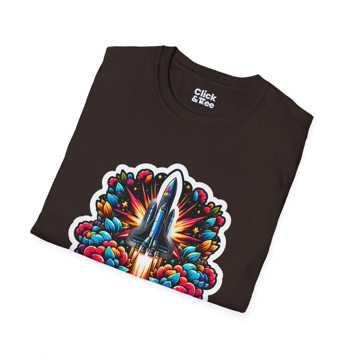 FuturisticExploding Unique T-Shirt Image 1