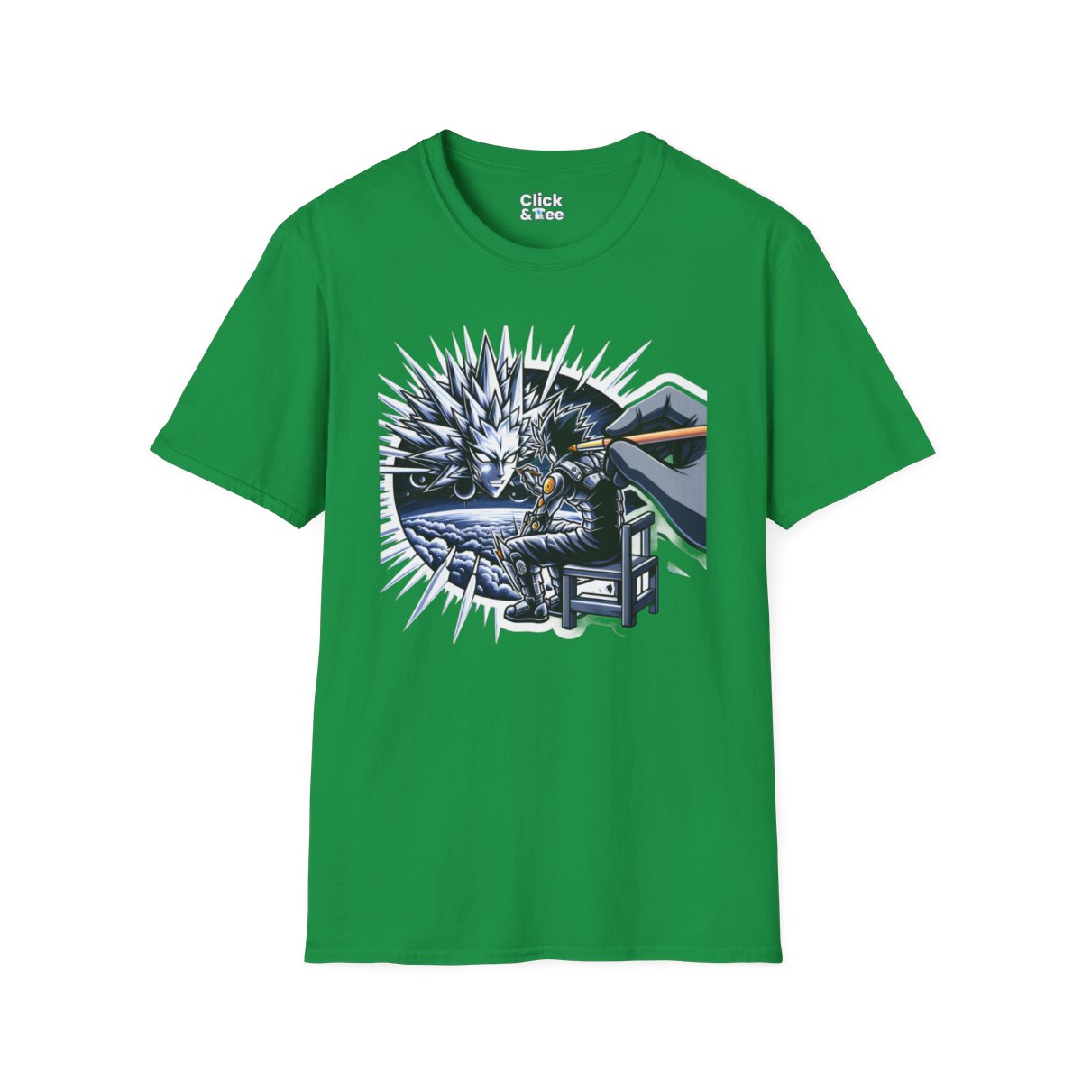 FuturisticMessenger Unique T-Shirt Image 12