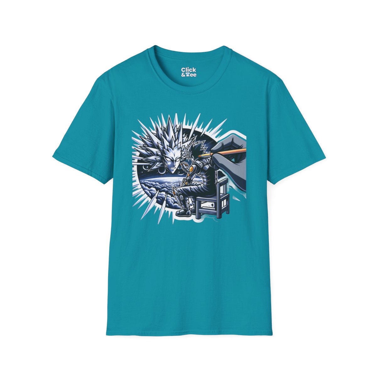FuturisticMessenger Unique T-Shirt Image 13