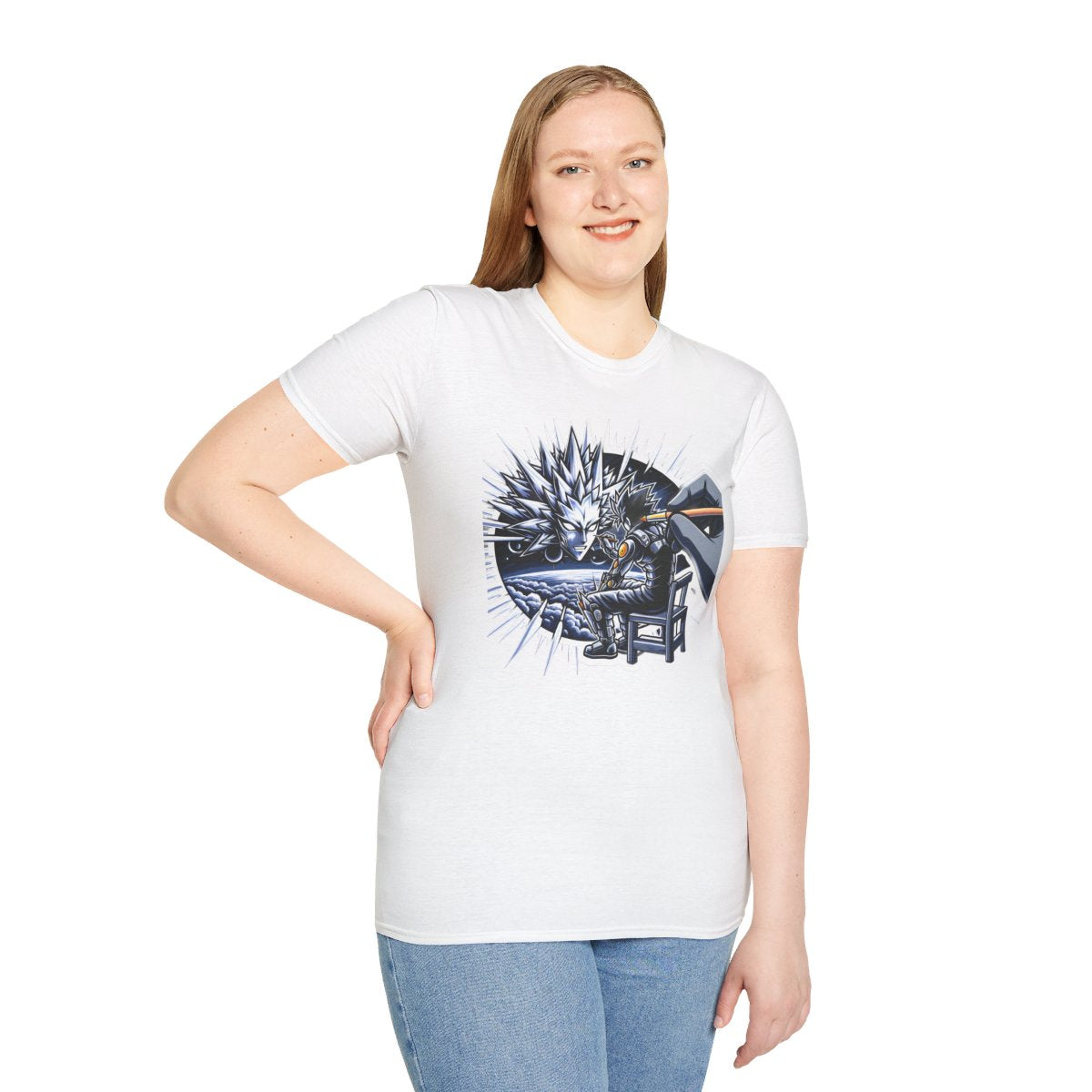 FuturisticMessenger Unique T-Shirt Image 2