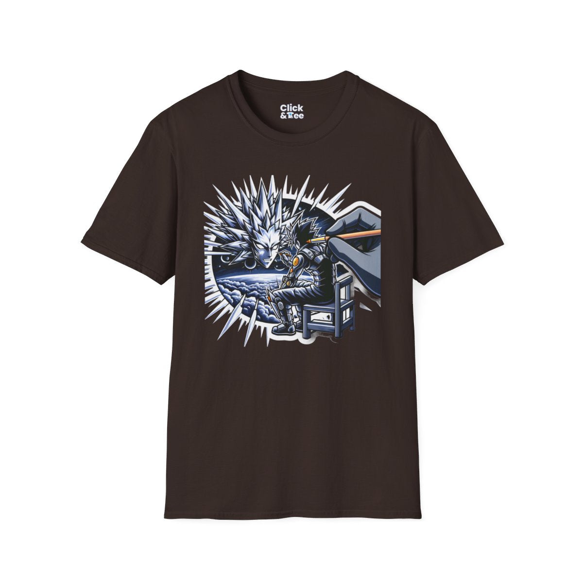 FuturisticMessenger Unique T-Shirt Image 10
