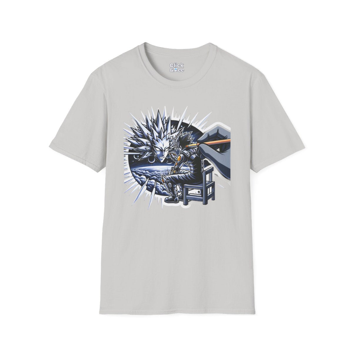 FuturisticMessenger Unique T-Shirt Image 5