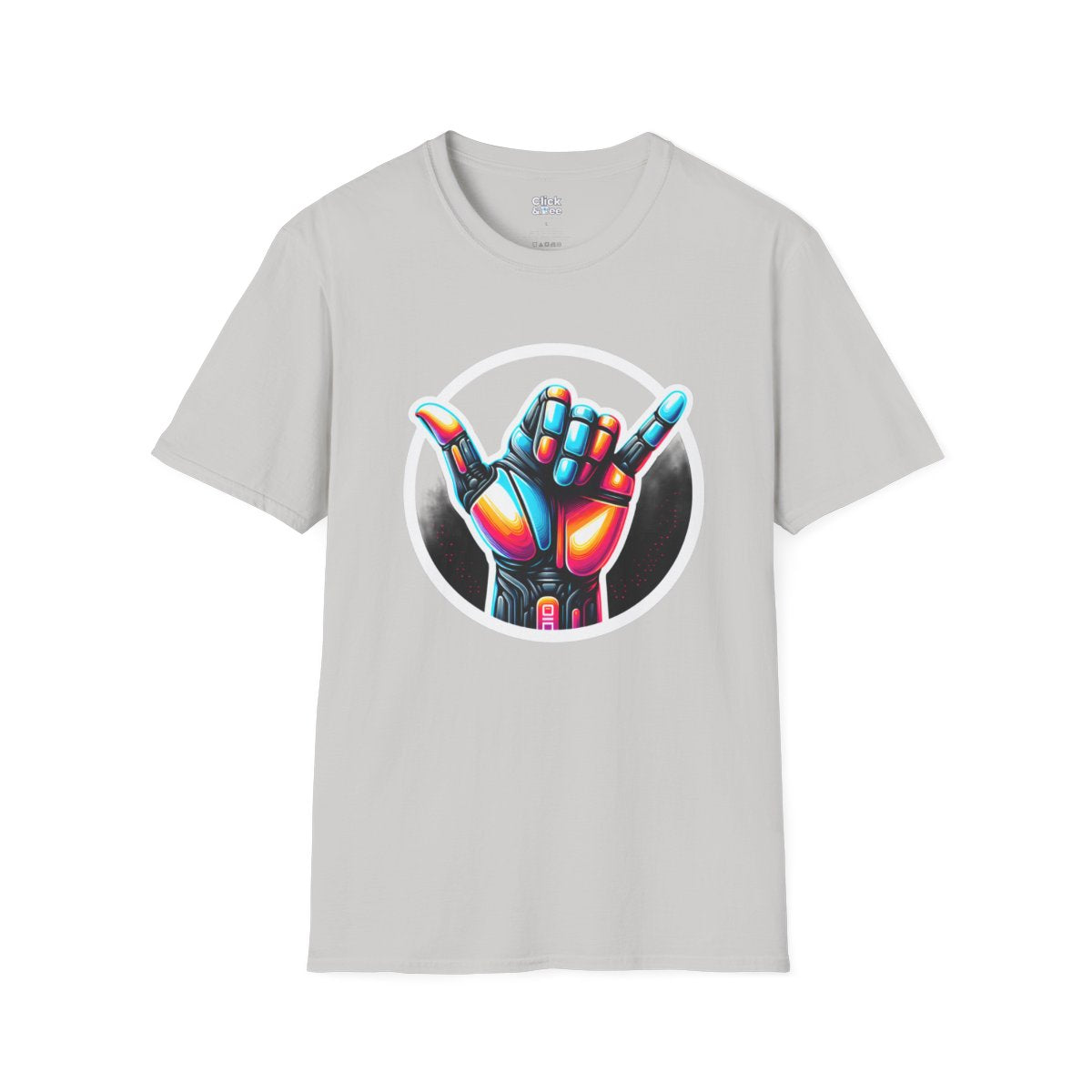 FuturisticHand Unique T-Shirt Image 5