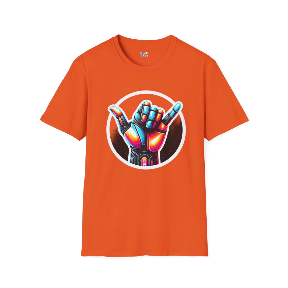 FuturisticHand Unique T-Shirt Image 9