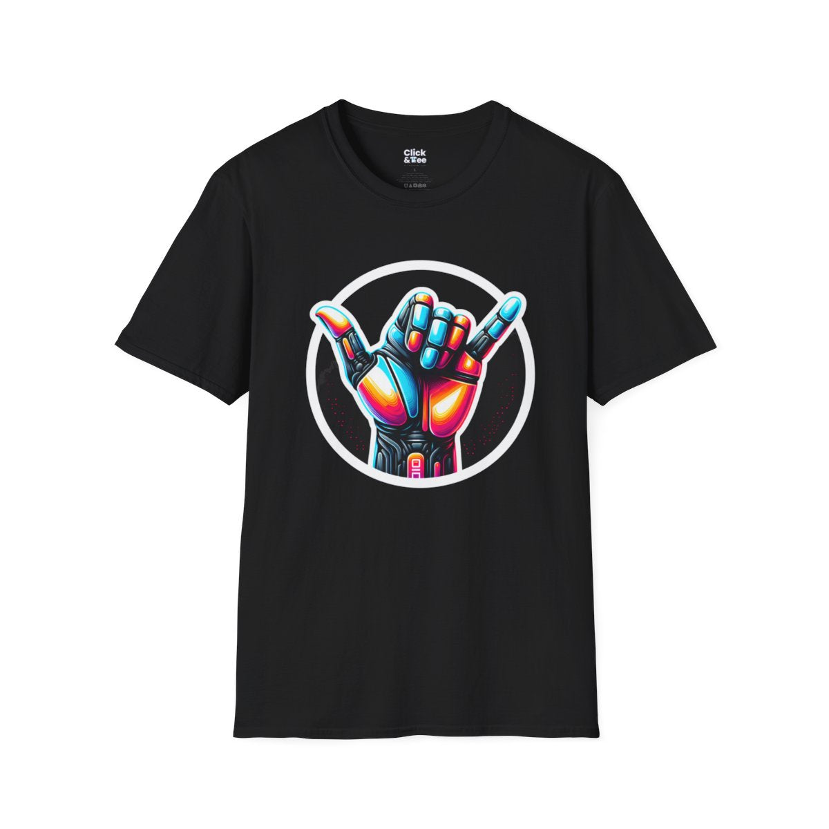 FuturisticHand Unique T-Shirt Image 3