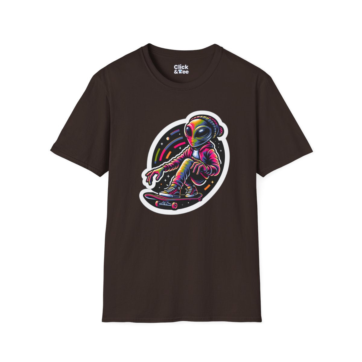 Graphic ArtAlien Unique T-Shirt Image 10