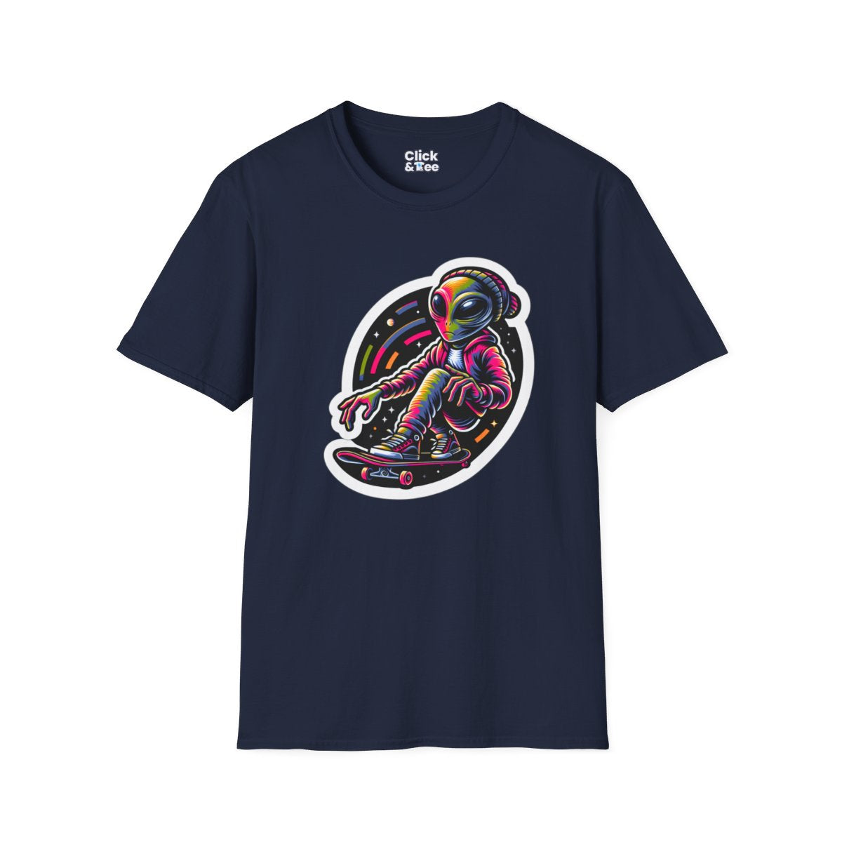 Graphic ArtAlien Unique T-Shirt Image 18