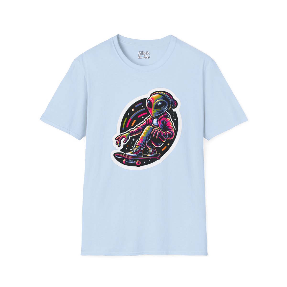 Graphic ArtAlien Unique T-Shirt Image 14