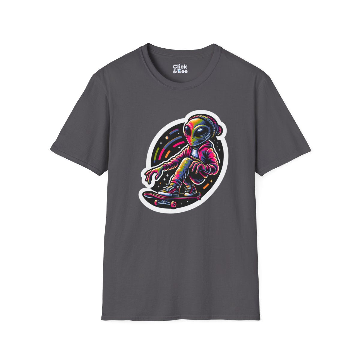 Graphic ArtAlien Unique T-Shirt Image 16