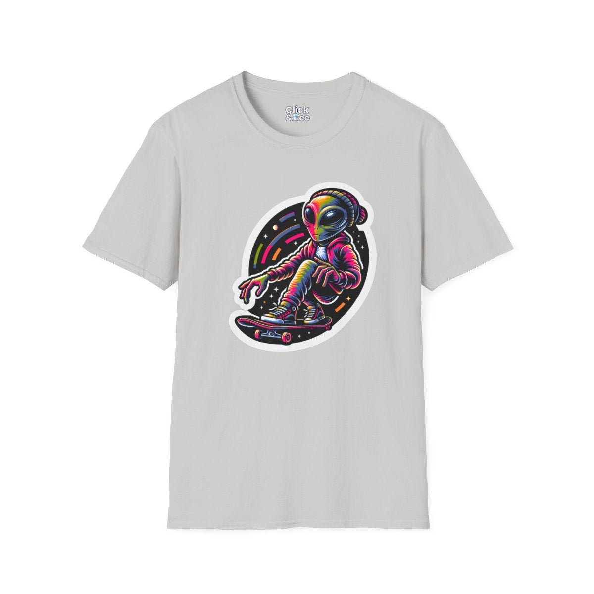 Graphic ArtAlien Unique T-Shirt Image 5
