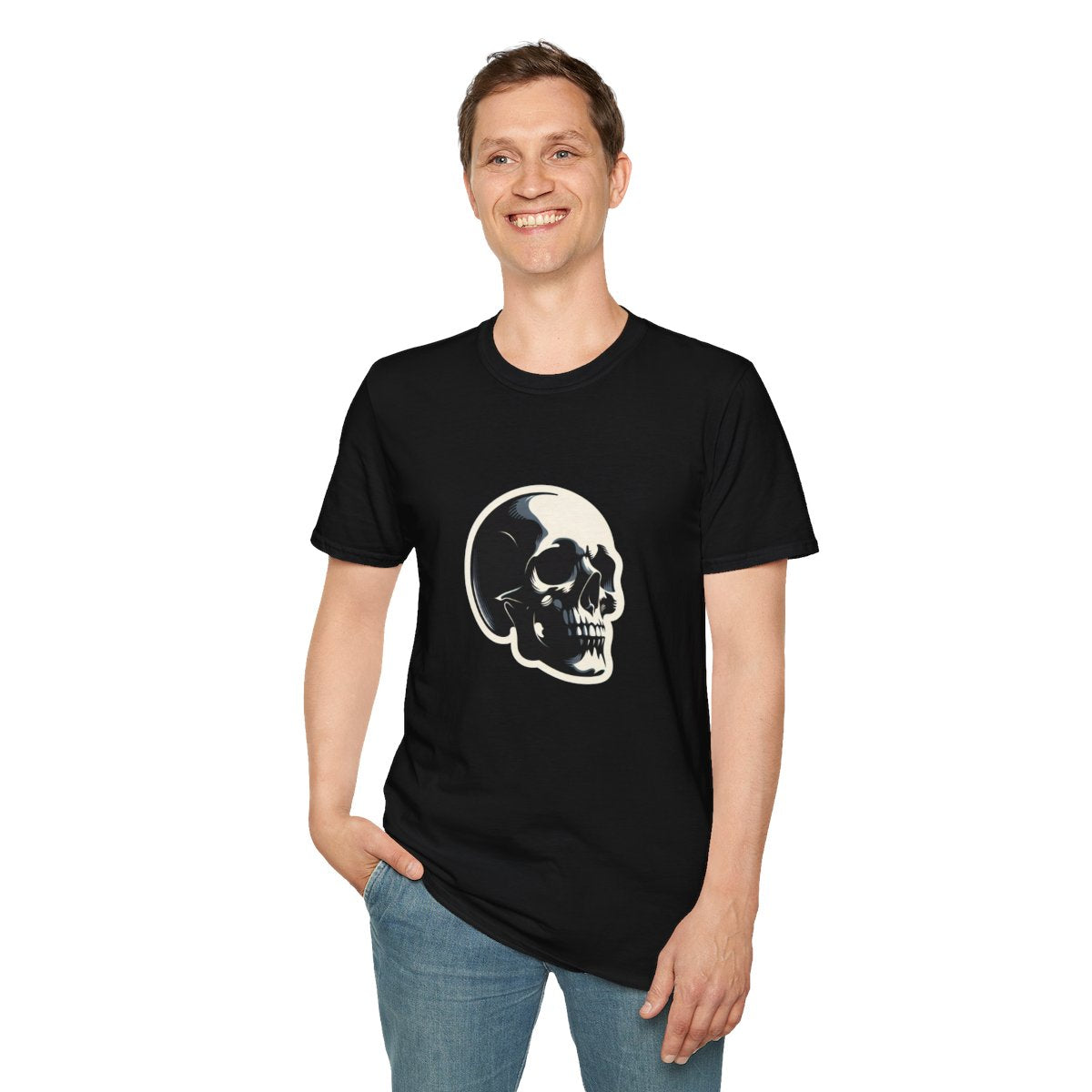 Graphic ArtSkull Unique T-Shirt Image 4