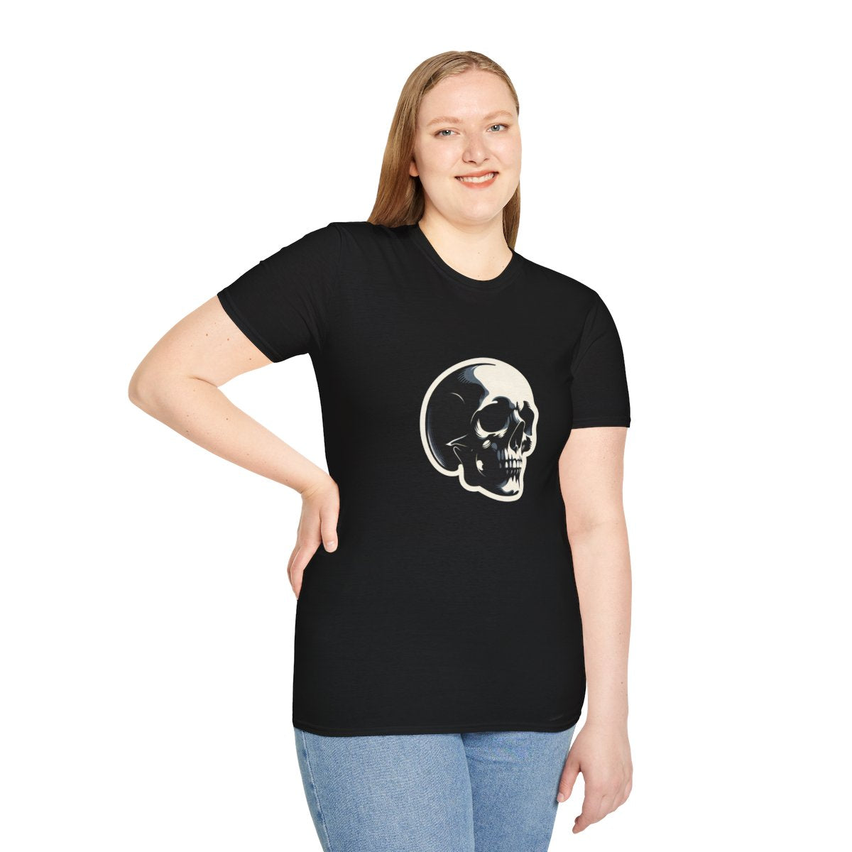 Graphic ArtSkull Unique T-Shirt Image 8
