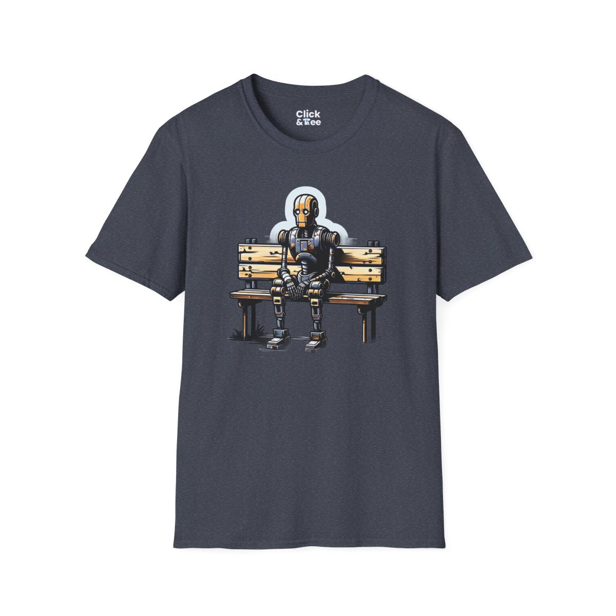 Graphic ArtObsolete Robot Unique T-Shirt Image 19