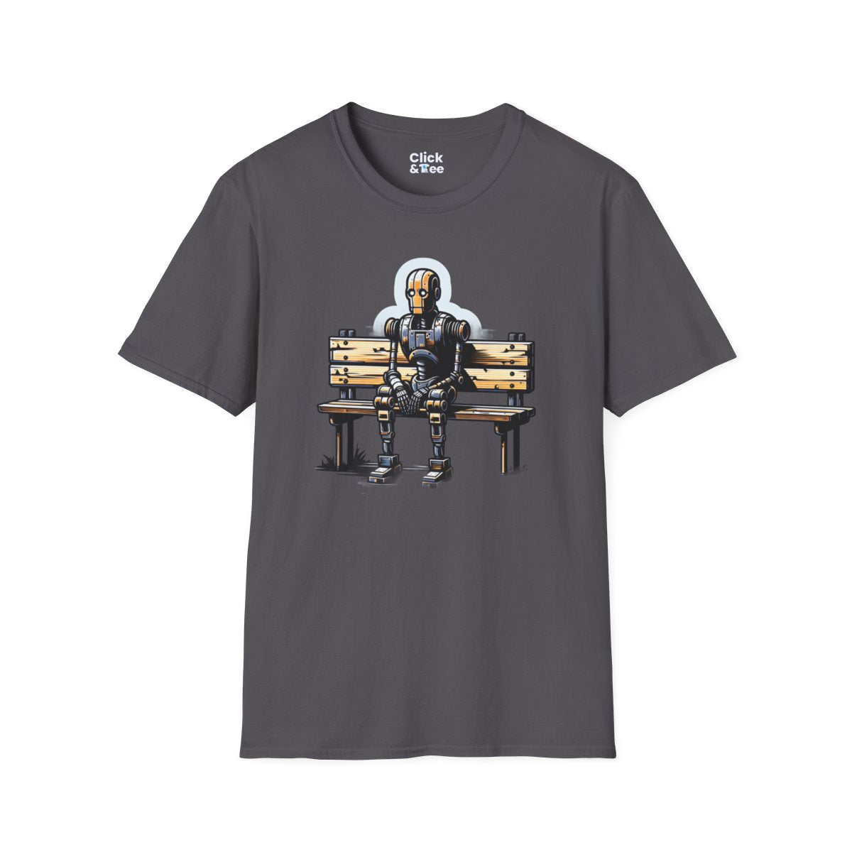 Graphic ArtObsolete Robot Unique T-Shirt Image 16