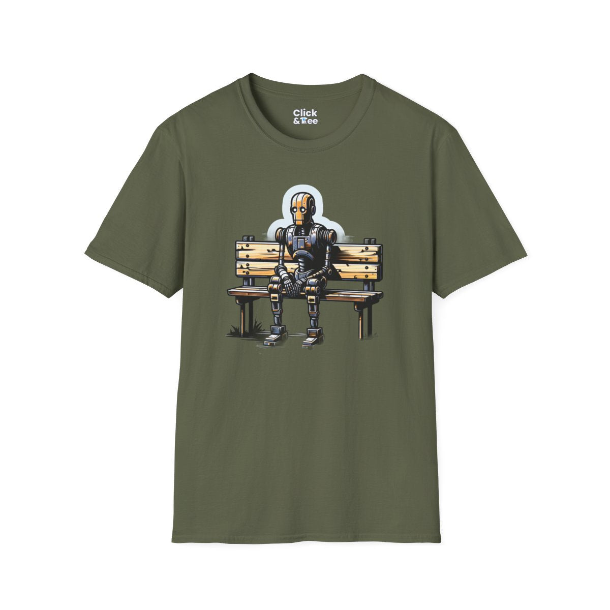 Graphic ArtObsolete Robot Unique T-Shirt Image 11