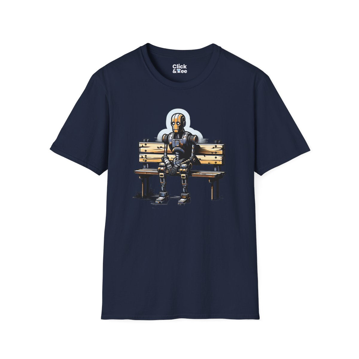 Graphic ArtObsolete Robot Unique T-Shirt Image 18