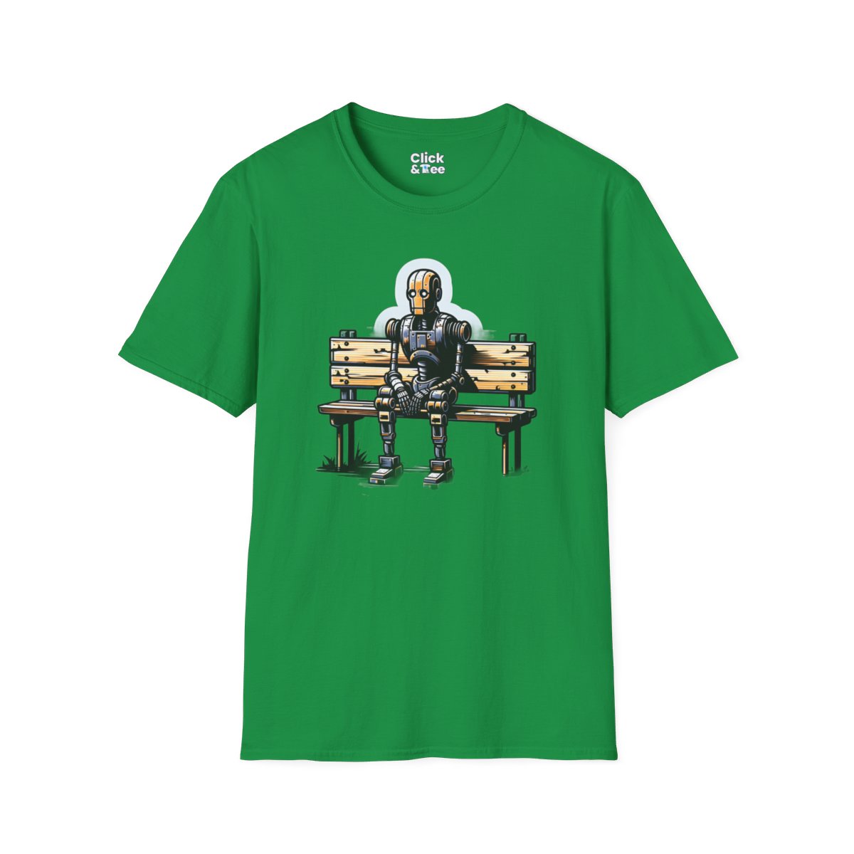Graphic ArtObsolete Robot Unique T-Shirt Image 12