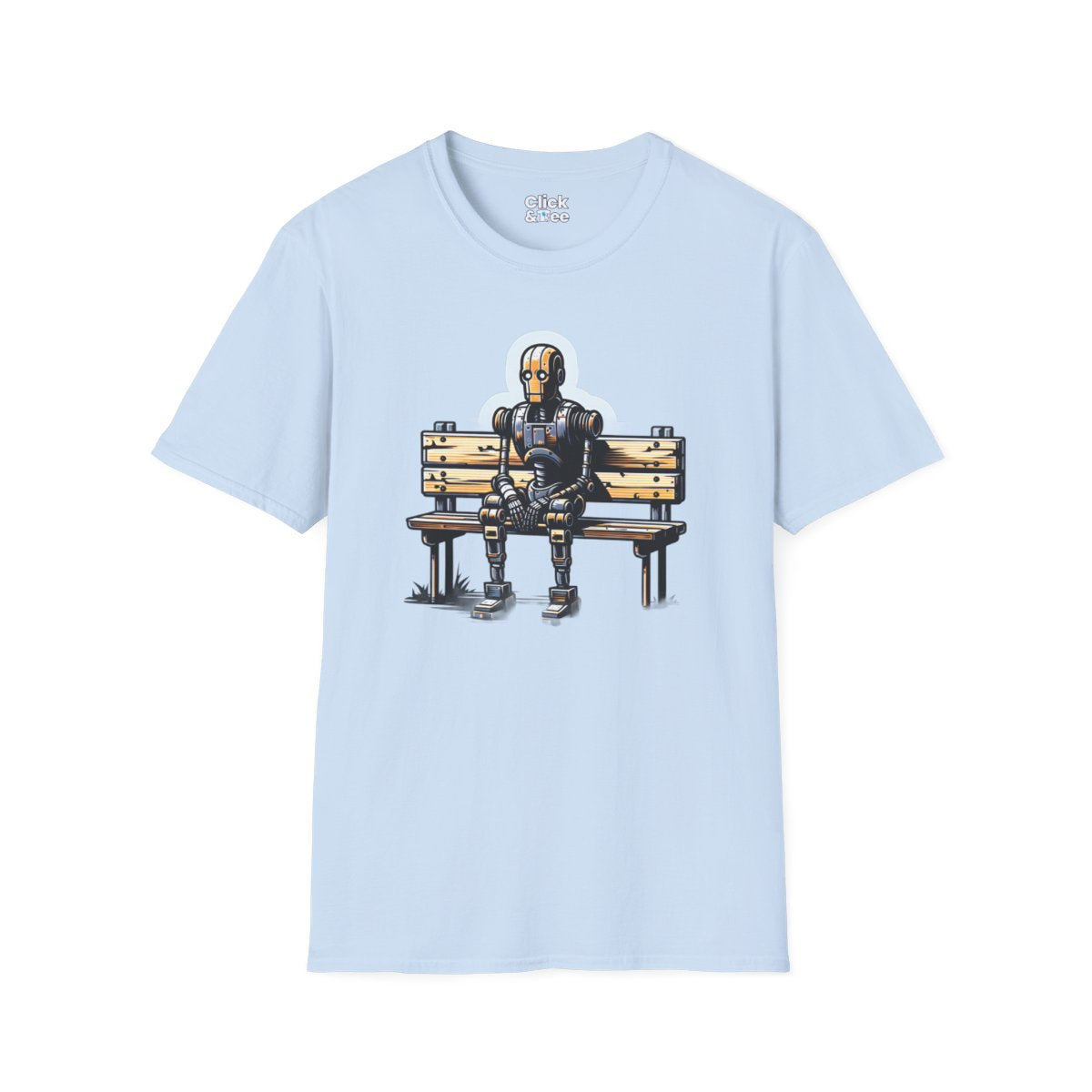 Graphic ArtObsolete Robot Unique T-Shirt Image 14