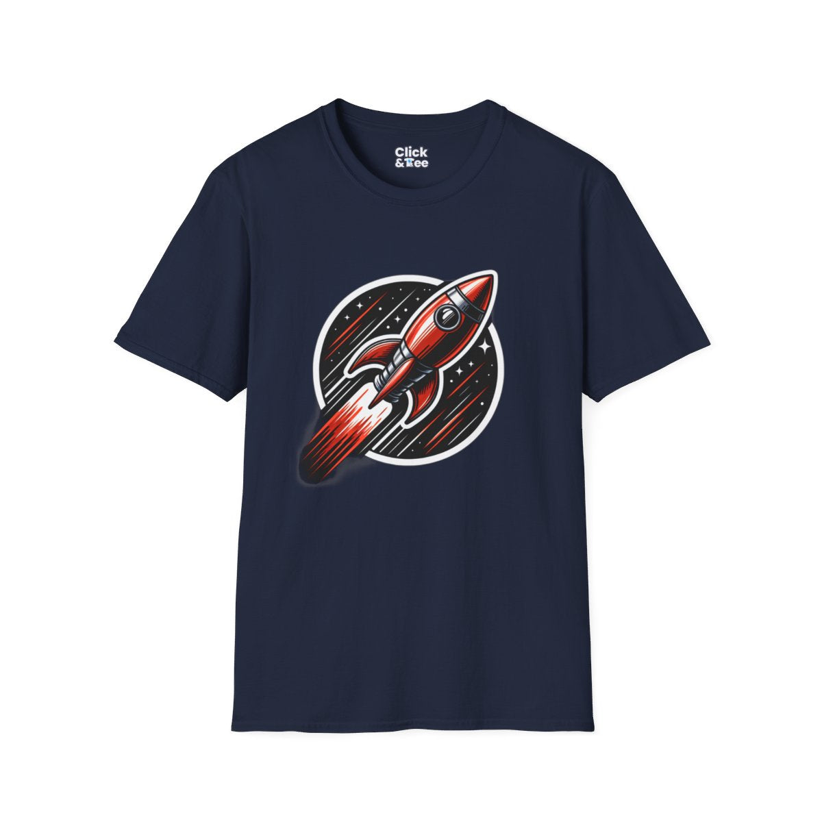 Graphic ArtRocketship Unique T-Shirt Image 18