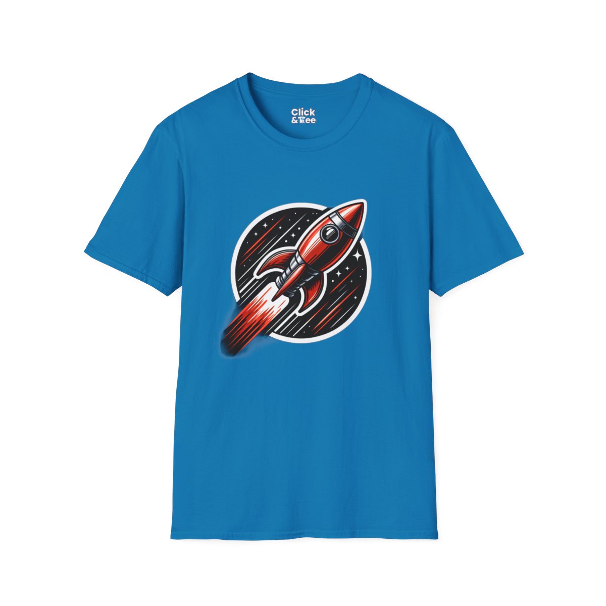 Graphic ArtRocketship Unique T-Shirt Image 15