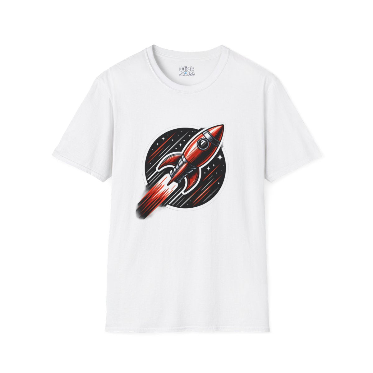 Graphic ArtRocketship Tee Image 6