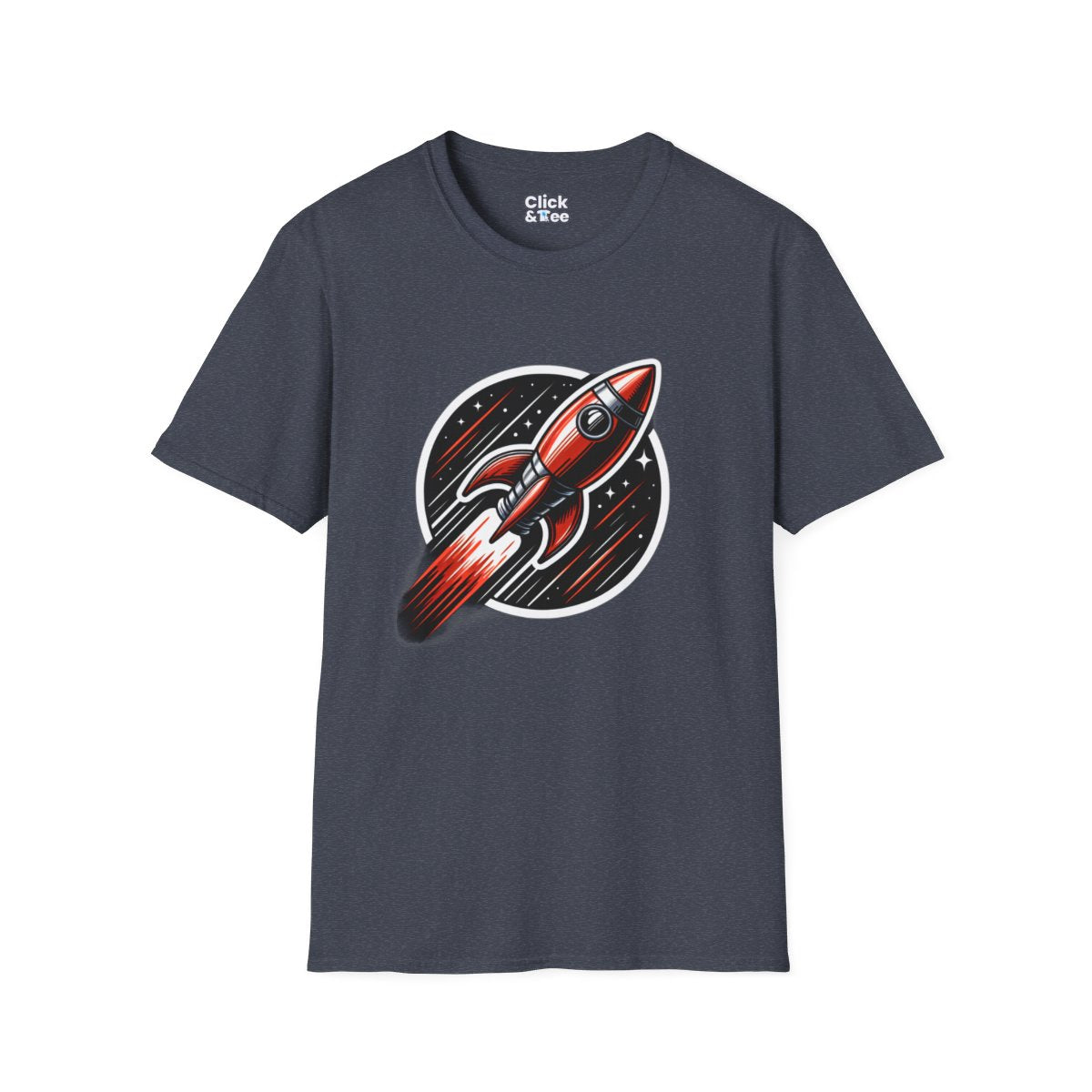 Graphic ArtRocketship Unique T-Shirt Image 19