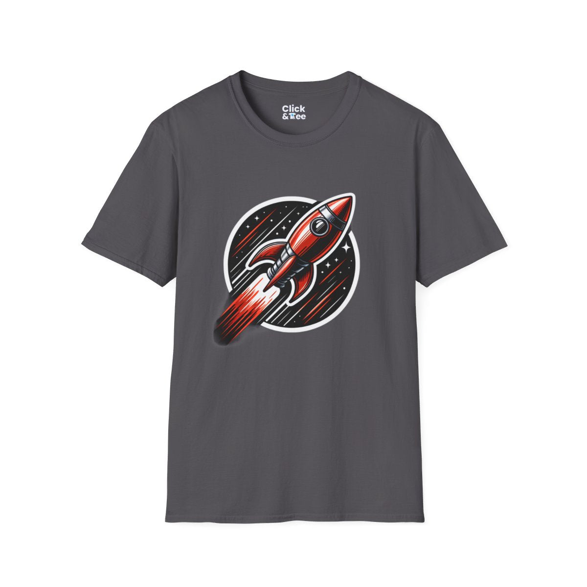 Graphic ArtRocketship Unique T-Shirt Image 16