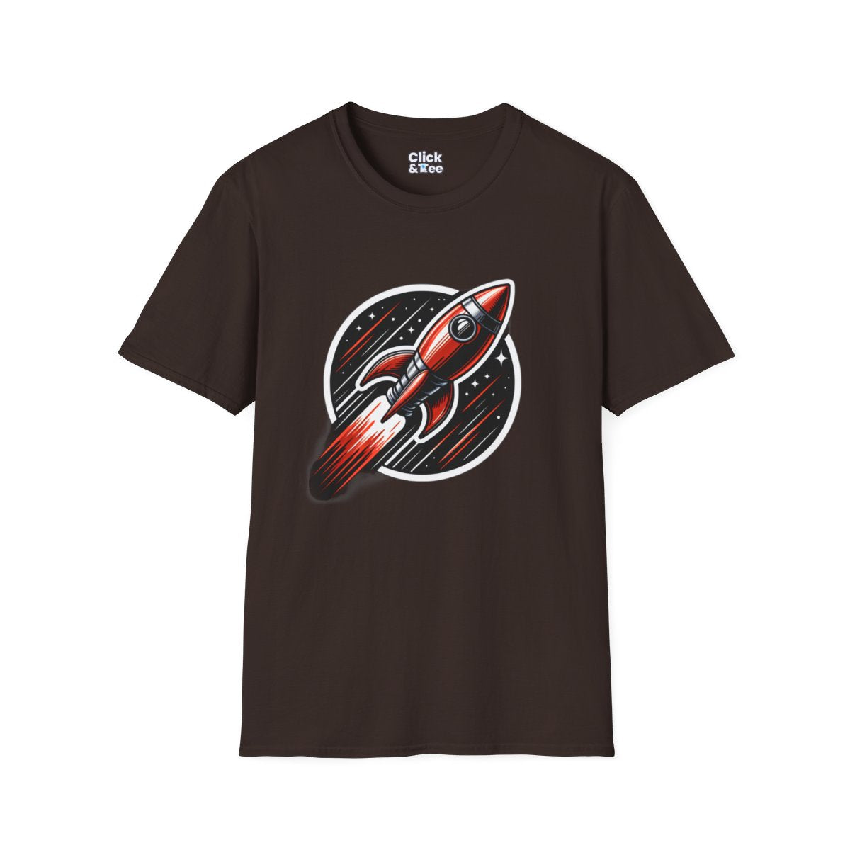 Graphic ArtRocketship Unique T-Shirt Image 10