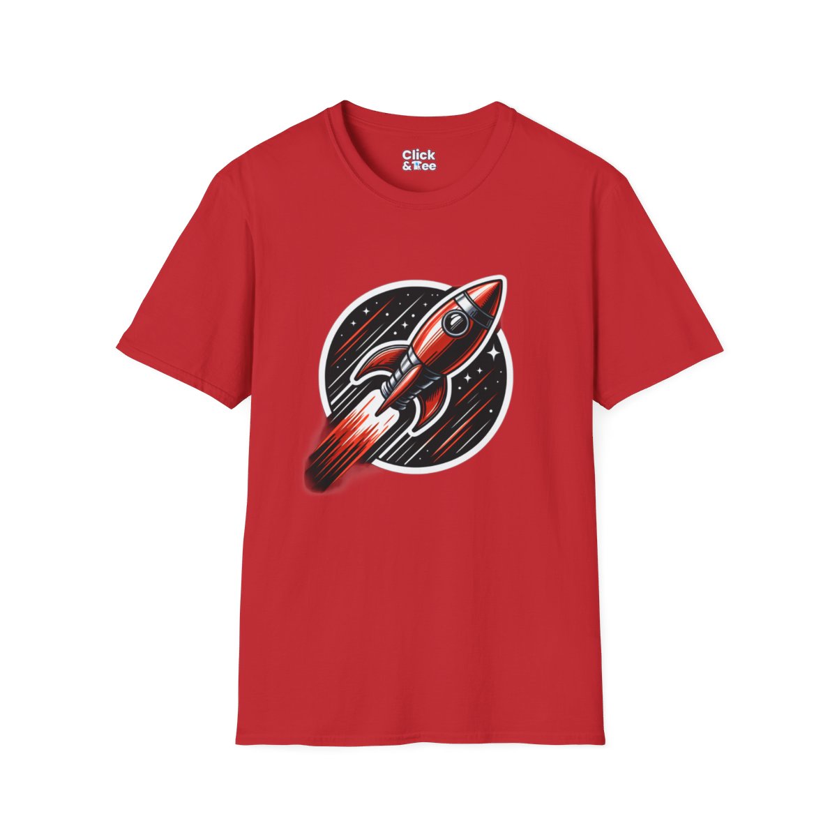 Graphic ArtRocketship Unique T-Shirt Image 20