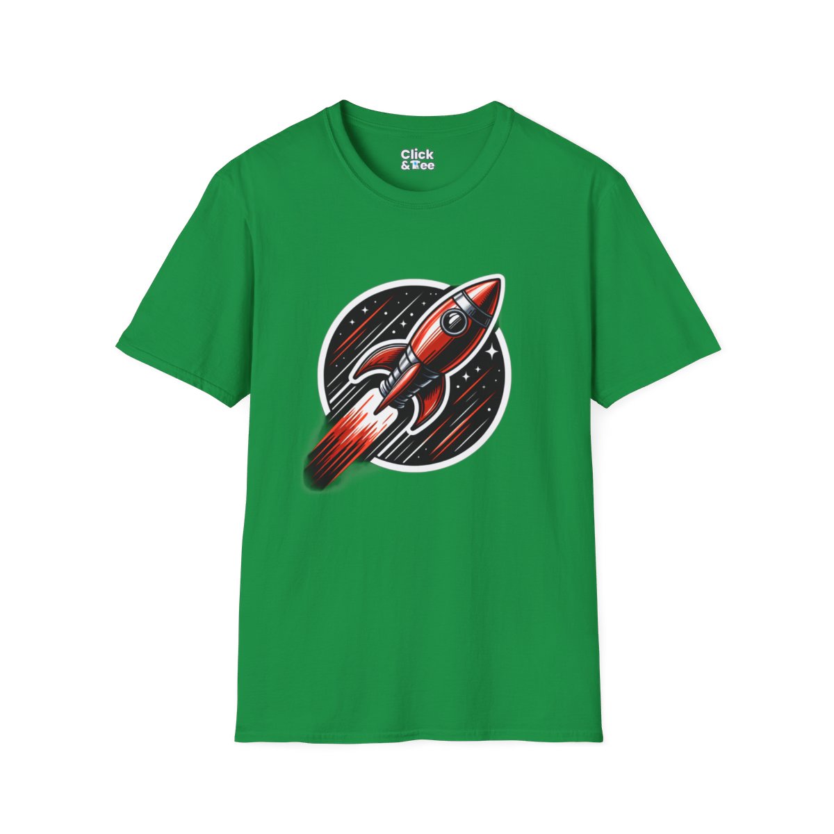 Graphic ArtRocketship Unique T-Shirt Image 12