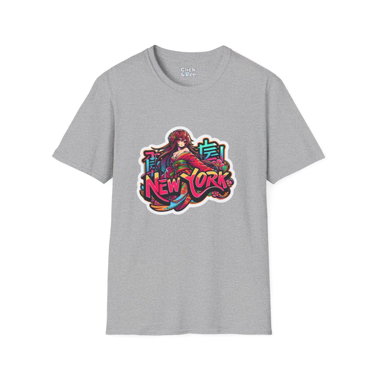 Harem AnimeVivid Lettering Unique T-Shirt Image 2