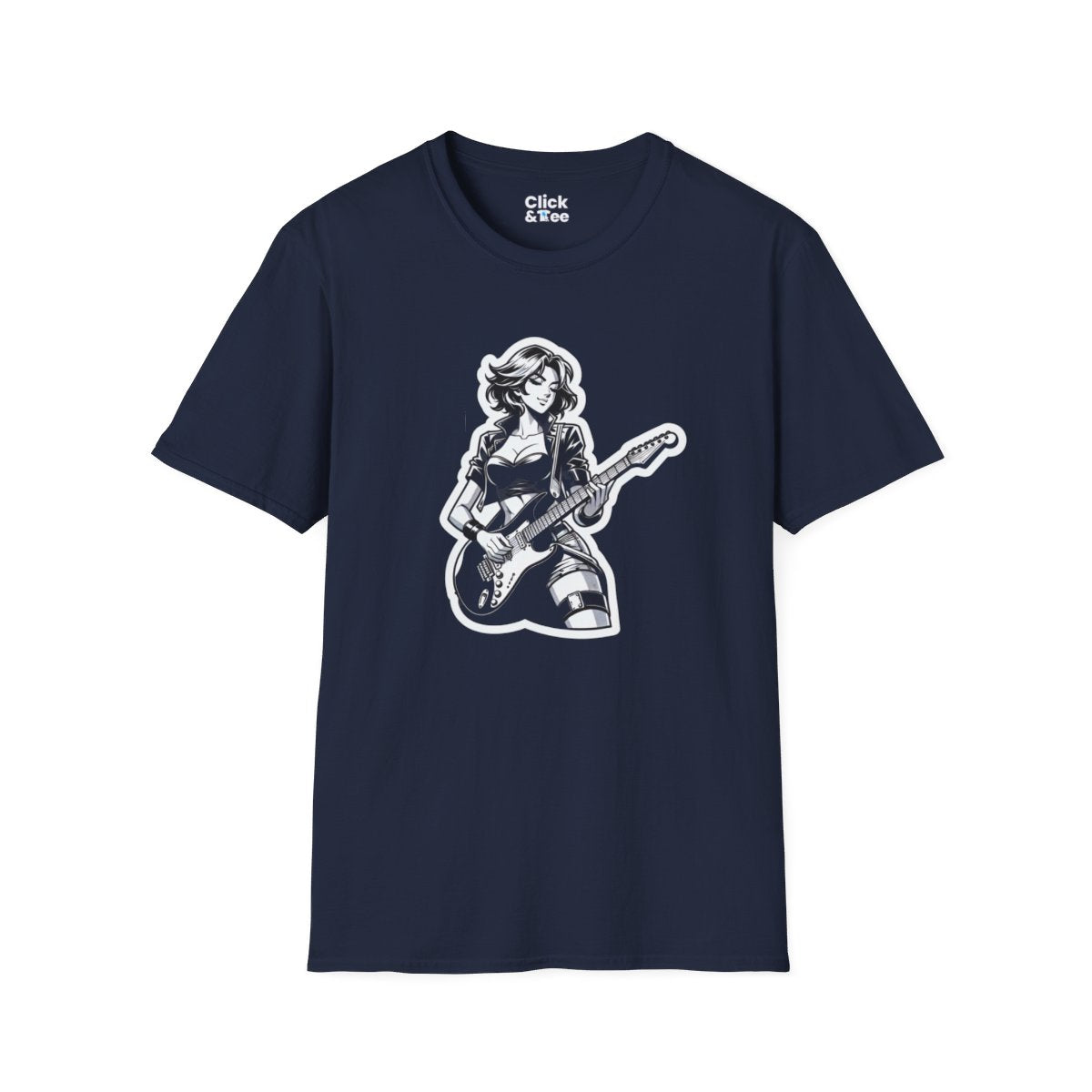 Harem AnimeFemale Guitarist Unique T-Shirt Image 18
