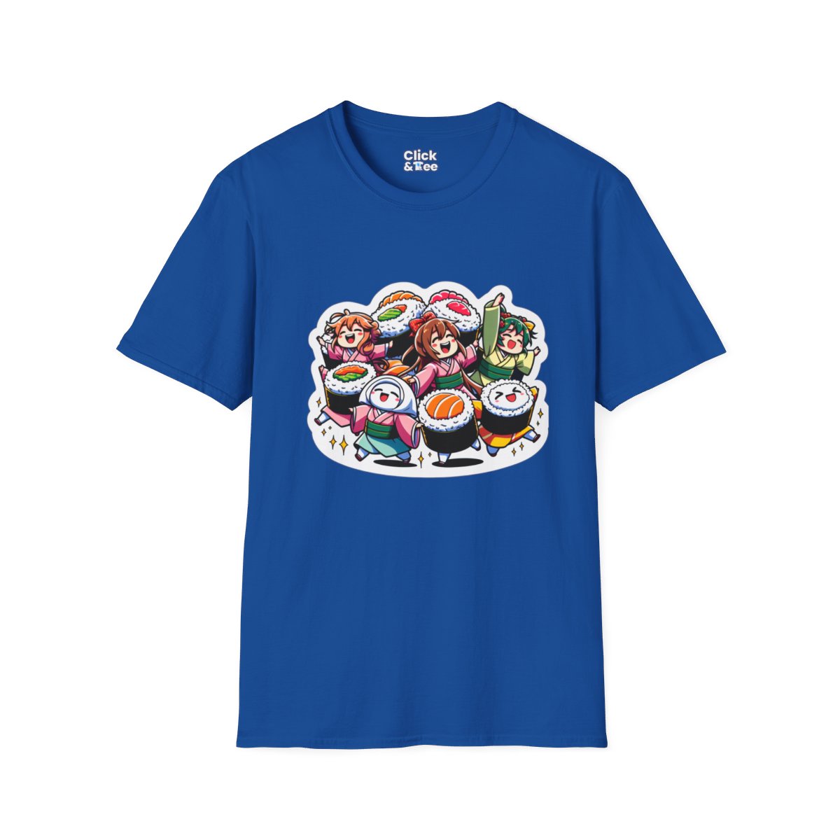 Harem AnimeSushi Rolls Unique T-Shirt Image 17