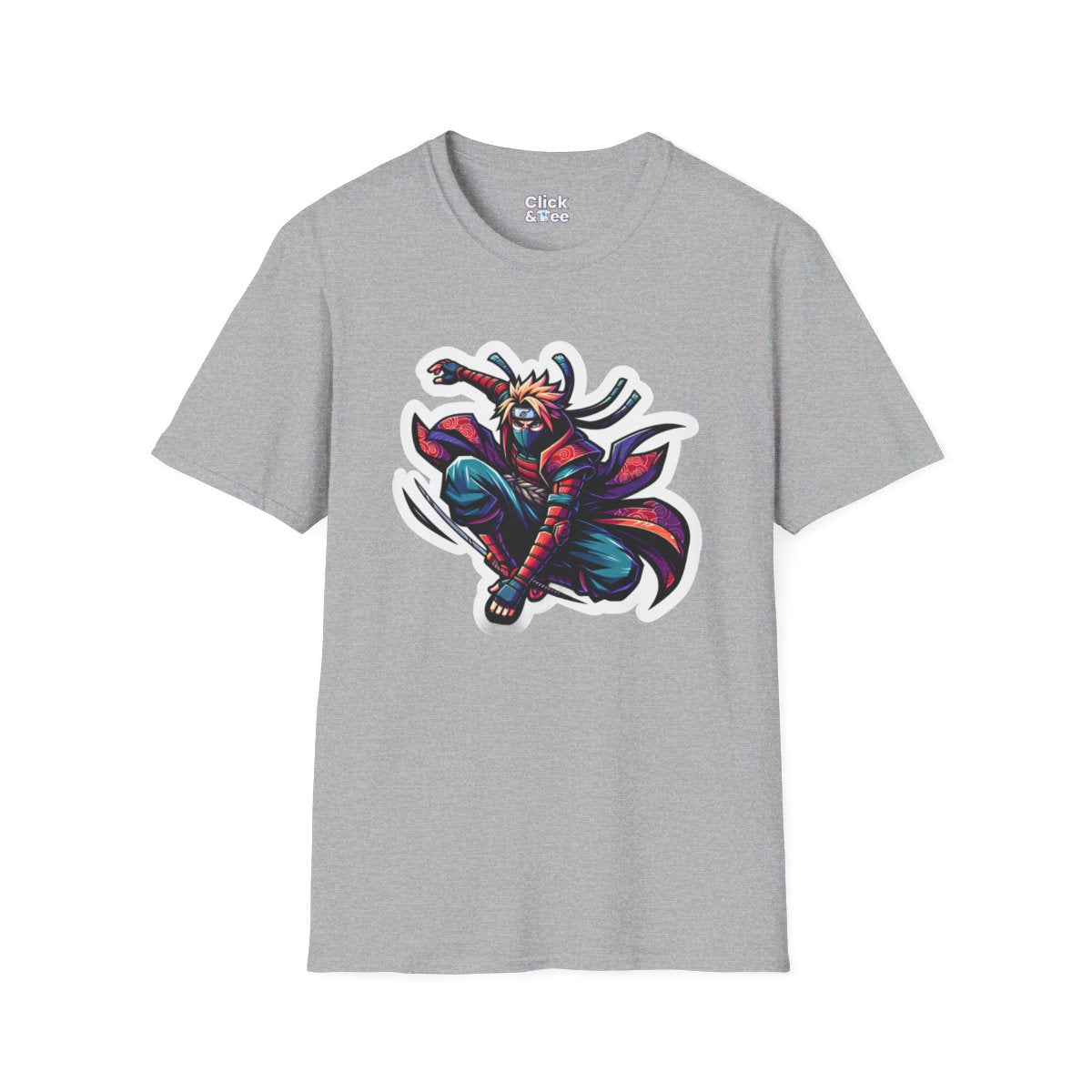 Harem AnimeNinja Warrior Unique T-Shirt Image 2