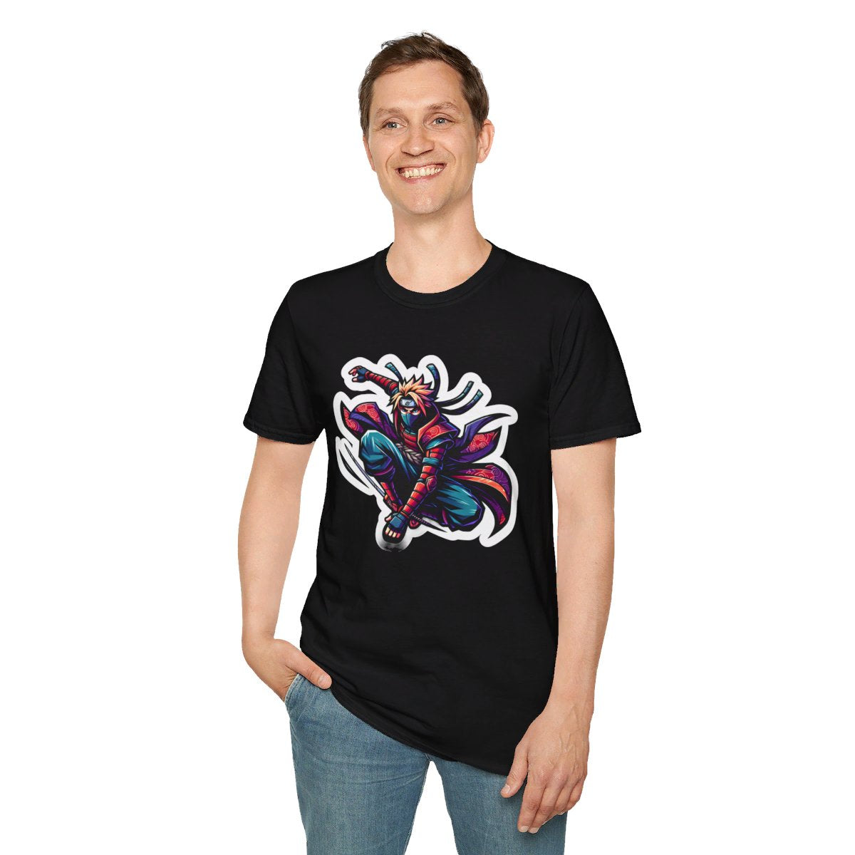 Harem AnimeNinja Warrior Unique T-Shirt Image 4