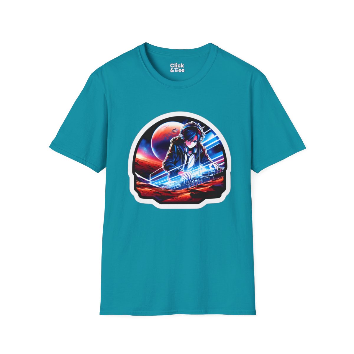 Harem AnimeDJ Unique T-Shirt Image 13