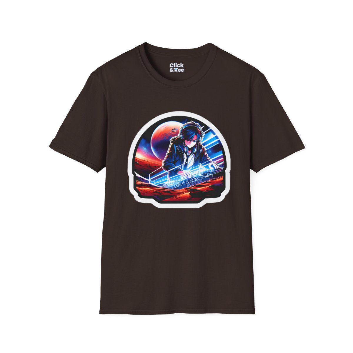 Harem AnimeDJ Unique T-Shirt Image 10