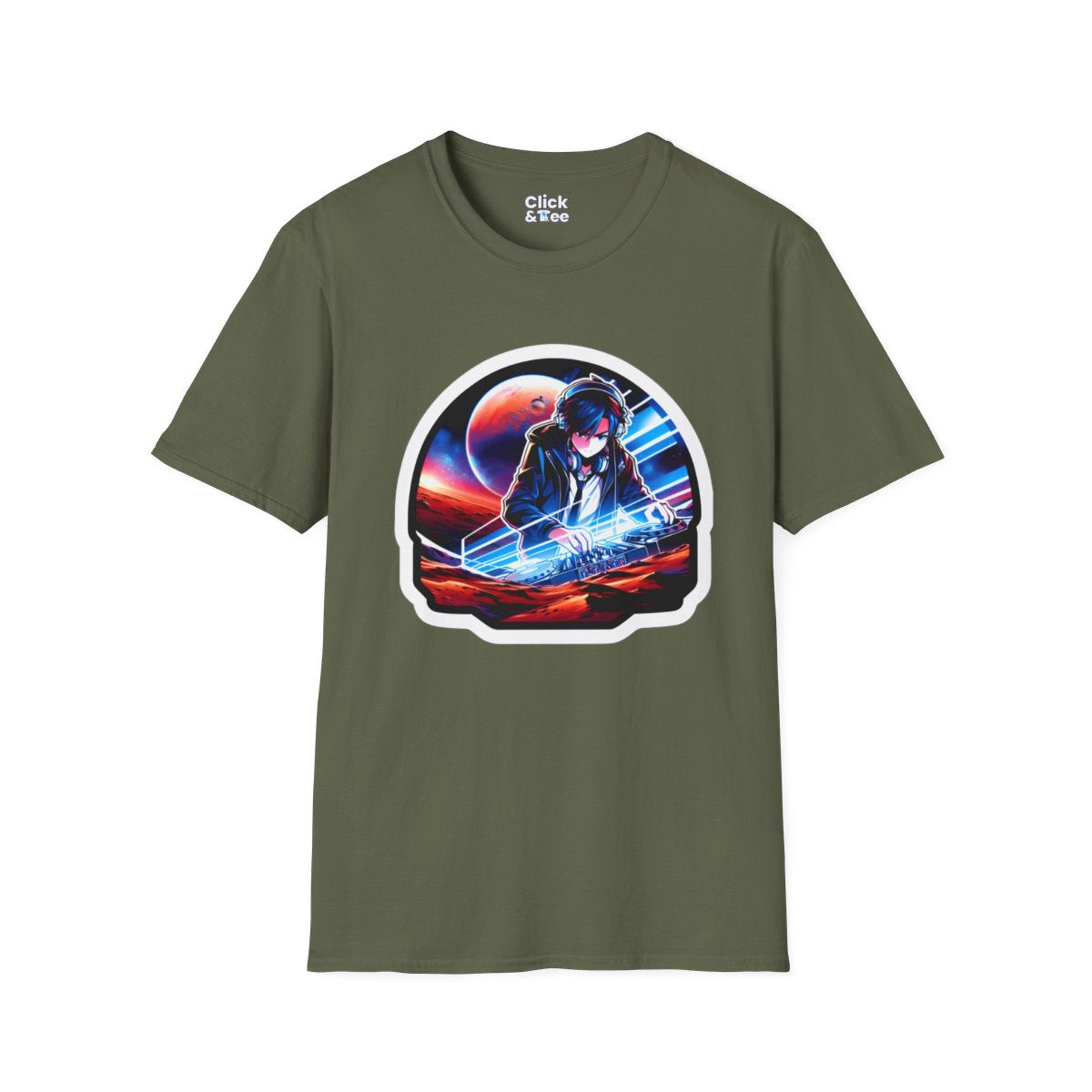 Harem AnimeDJ Unique T-Shirt Image 11