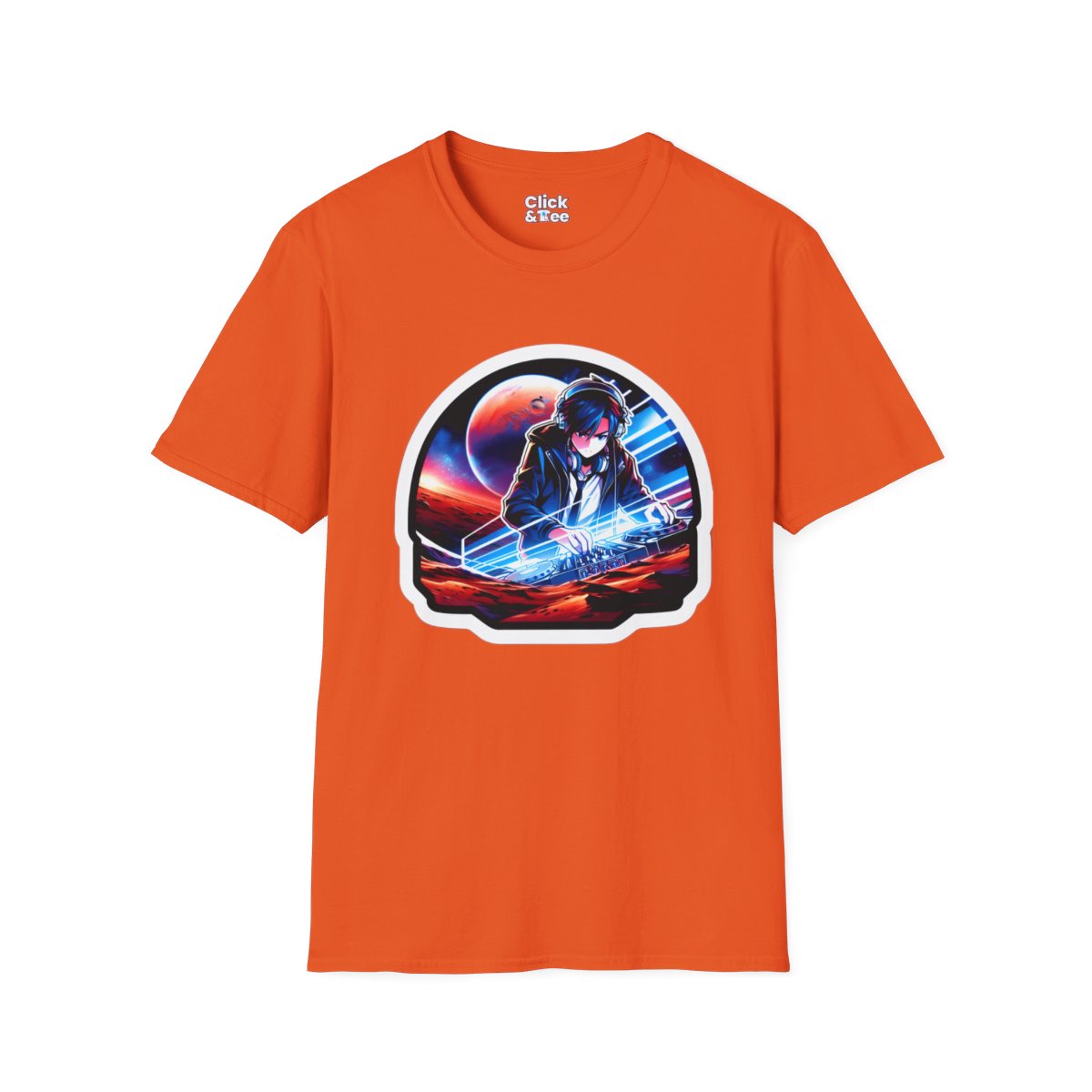 Harem AnimeDJ Unique T-Shirt Image 9