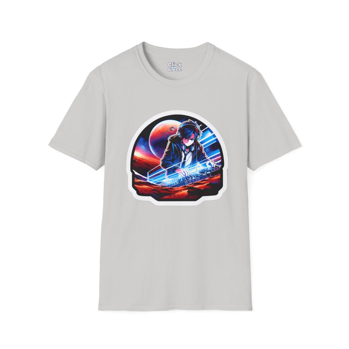 Harem AnimeDJ Unique T-Shirt Image 5