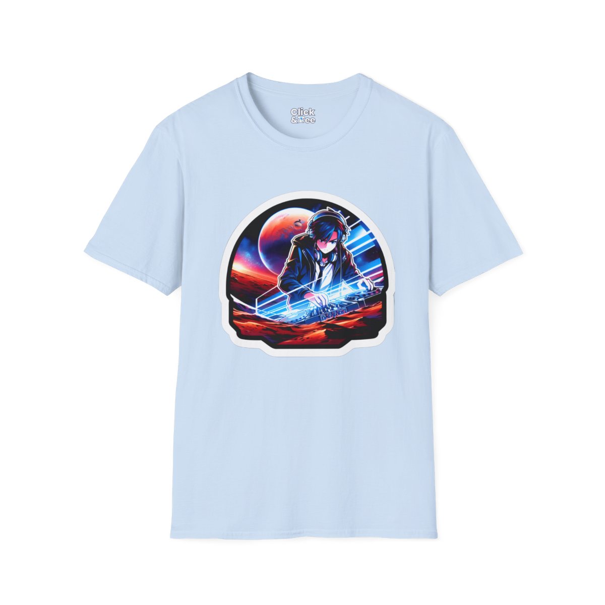 Harem AnimeDJ Unique T-Shirt Image 14