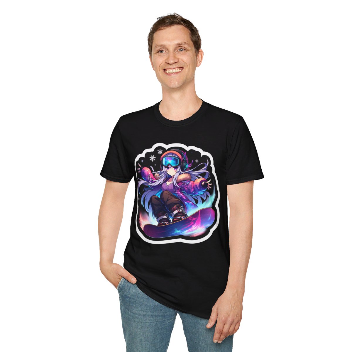 Harem AnimeVR Gamer Unique T-Shirt Image 4