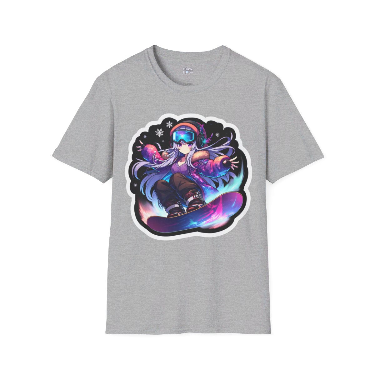 Harem AnimeVR Gamer Unique T-Shirt Image 2