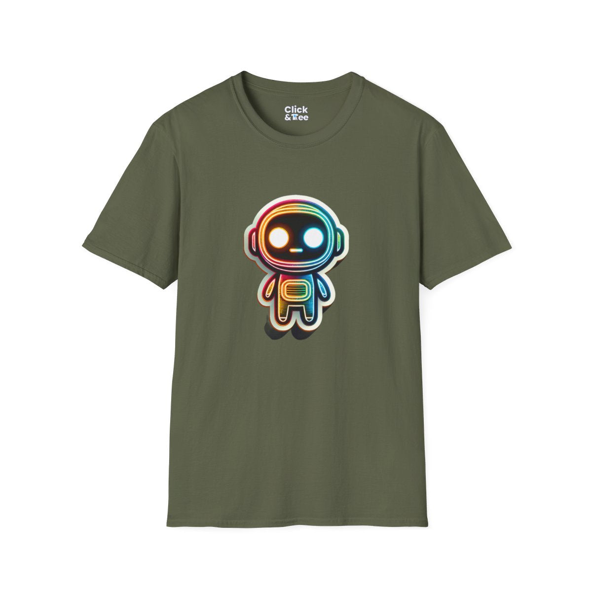 Harem AnimeHumanoid Robot Unique T-Shirt Image 11